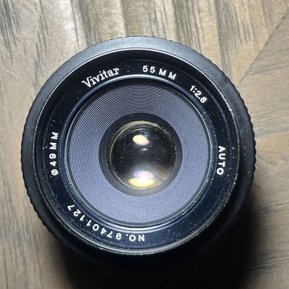 Vivitar Auto 55mm f/2.8 M42 Mount Auto Focus Lens - Not Tested